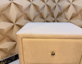 Luxury Velvet Channel-Tufted Complete Bedroom Set with Storage Bench | Bed, 2 Side Tables & Dressing