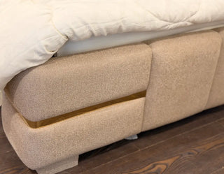 Luxury Boucle Upholstered Bed Set