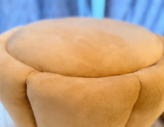 Modern Luxury Velvet Stool / Ottoman | Tufted Accent Pouffe