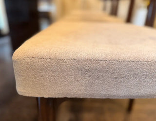 Luxury Oval Dining Table Set with Textured Bouclé-Upholstered Chairs | Modern Dining Room Collection