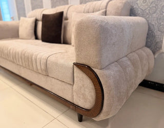 Royal Comfort Premium 3+2+1 Seater Sofa Set - Elegant Modern Living