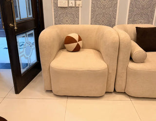 Modern Contrast 3+2+1 Sofa Set