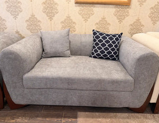 Luxury 3-2-1 Jute Boucle Sofa Set