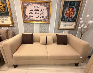 Minimalist Beige 3 2 1 Sofa Set | Elegant Living Room Seating