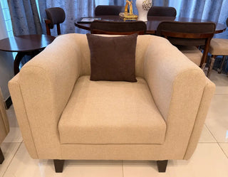Minimalist Beige 3 2 1 Sofa Set | Elegant Living Room Seating