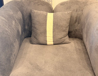 Modern 3+2+1 Seater Luxury Sofa Set | Textured Grey Living Room Seating