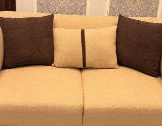 Minimalist Beige 3 2 1 Sofa Set | Elegant Living Room Seating
