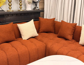 Luxury 6 Seater Boucle Sofa Set – Premium Comfort & Modern Design