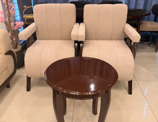 Elegant 2 CHAIRS AND COFFEE TABLE