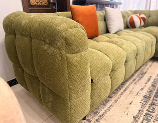Sage Green 6 Seater Sofa