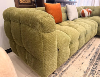 Sage Green 6 Seater Sofa