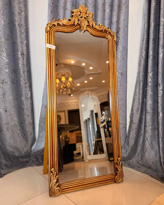 Classic Carved Full Length Mirror