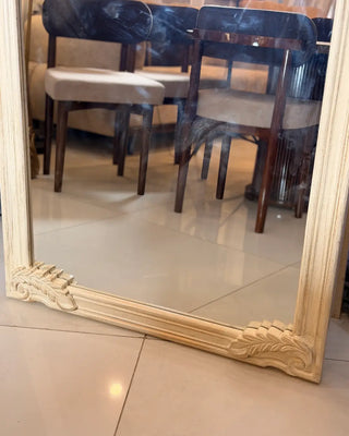 Vintage Carved Full Length Mirror