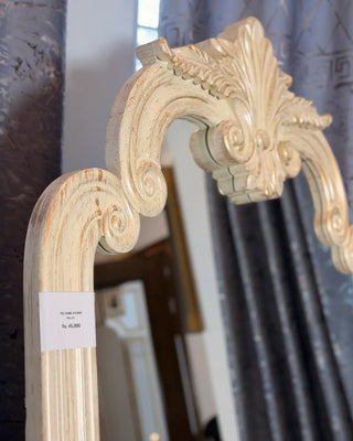 Vintage Carved Full Length Mirror