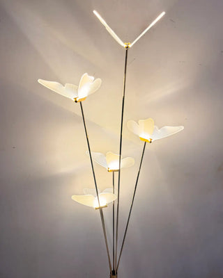 Elegant Butterfly LED Floor Lamp | Modern Standing Light for Home Decor