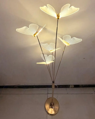 Elegant Butterfly LED Floor Lamp | Modern Standing Light for Home Decor