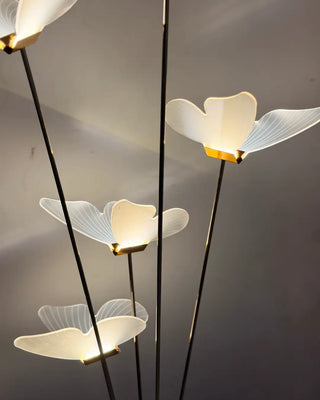 Elegant Butterfly LED Floor Lamp | Modern Standing Light for Home Decor