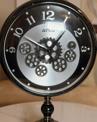 Industrial Gear Table Clock